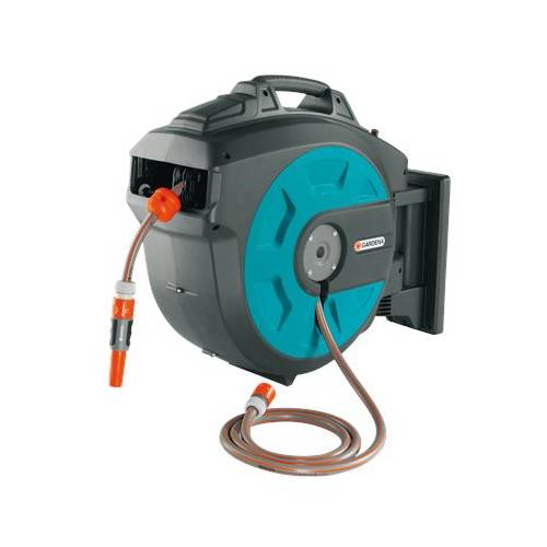 Hose Reel, Wall-Mounted Automatic - 15 m - Gardena