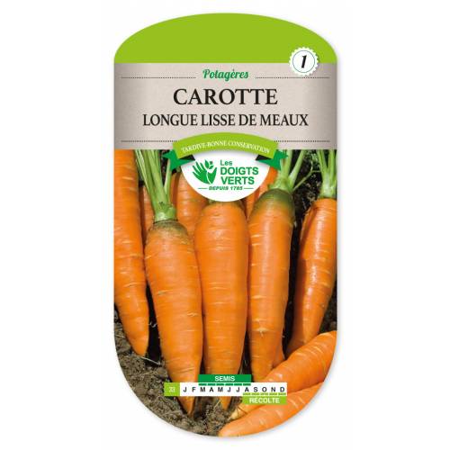 Carrot seeds - Long Lisse de Meaux Carrot