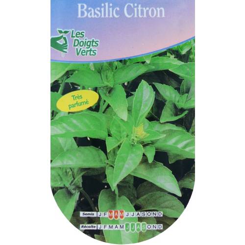 Basil Lemon- Seeds