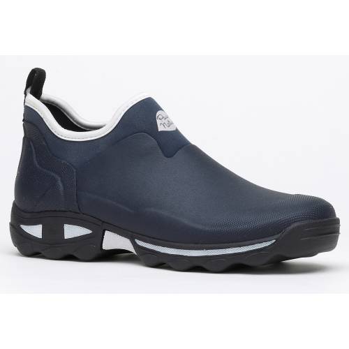 Self-cleaning ankle boots Dark blue
