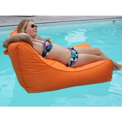 Inflatable Sun lounger KIWI  Orange-Sunvibes