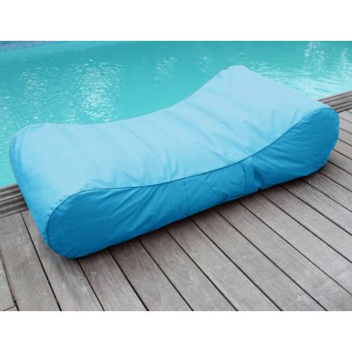 Inflatable Sun lounger WAVE  Turquoise-Sunvibes
