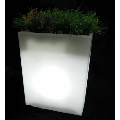 Luminous White Pot - 60x31x H.70