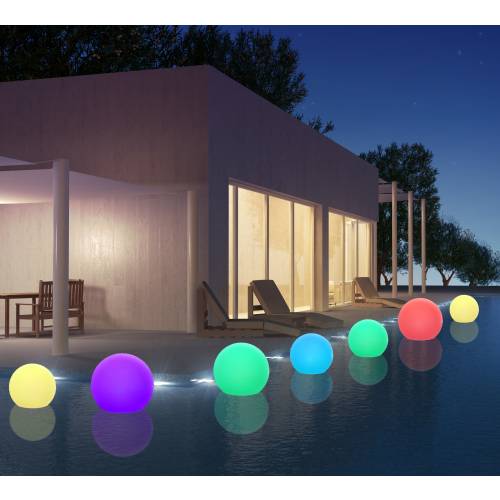 Multi-coloured Luminous Ball Battery operated 40