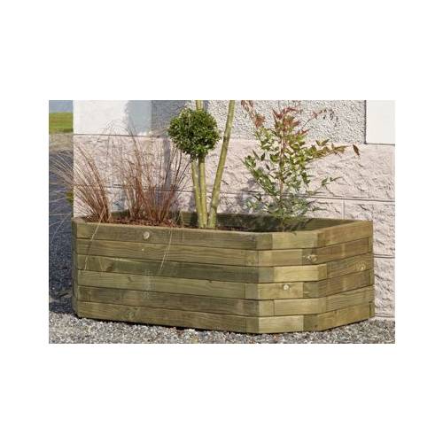 Wall Wooden Planter 130 +-Trellis