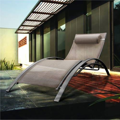 Sun Lounger - Cappuccino