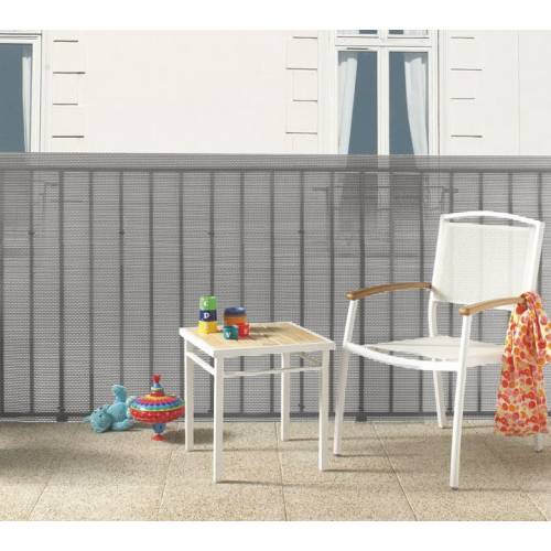 Decorative privacy screen for balcony