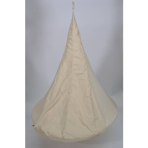 Suspended Hammock - Single Cacoon - White