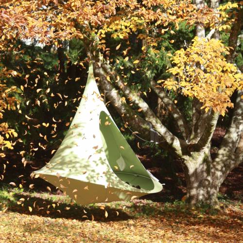 Suspended Hammock - Double Cacoon - Green
