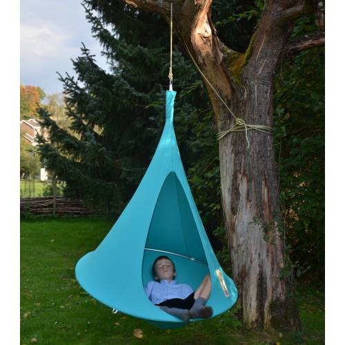 Suspended Hammock - Child Cacoon - Turquoise