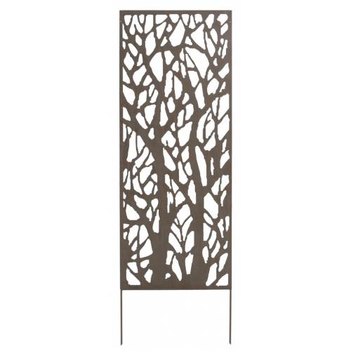 Decorative Trellis in Metal - Forest - 0,6 x 1,5 m