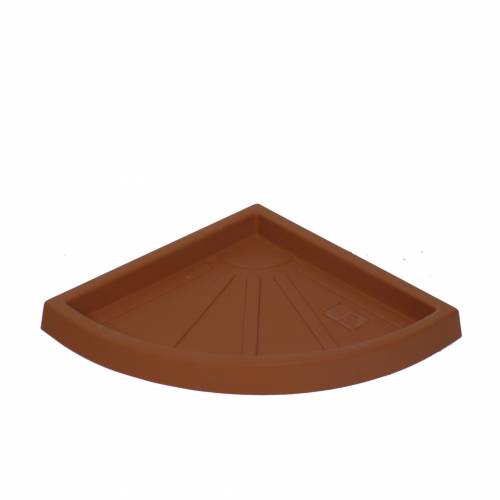 Vela Corner Planter - Terracota