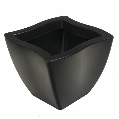 Planter DORADO - square- 40 x 40 cm - Black