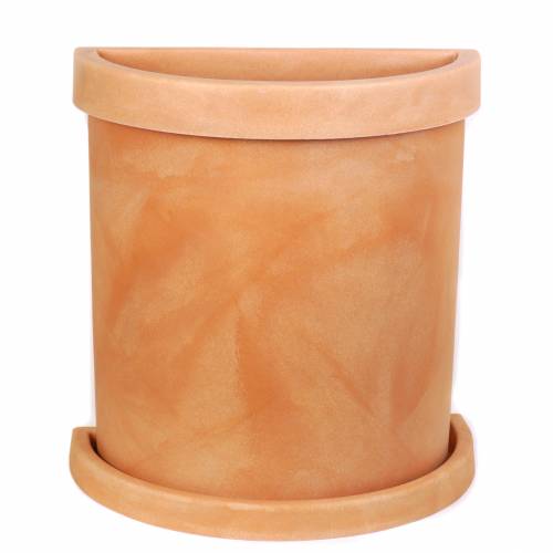 Vela Semi-Circle Flower Pot - Sienna