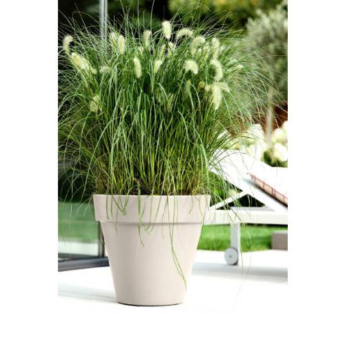 Pure Round – D40 cm H36 cm – Linen White – Elho