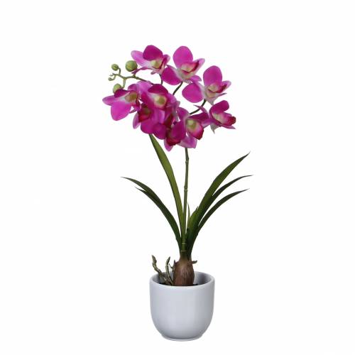 Artificial Plant - Purple Orchid Dendrobium - MICA