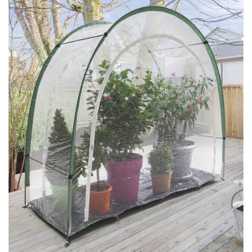 Special greenhouse for balconies and patios