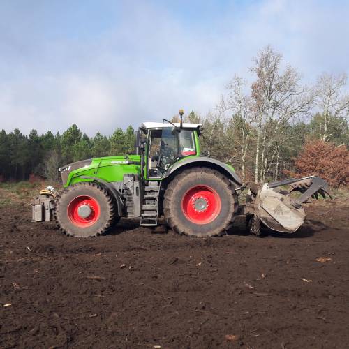 Forest mulching