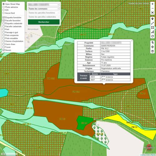 Contract to monitor a forest estate